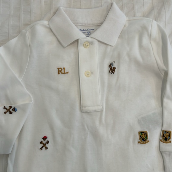 New with Tags Ralph Lauren Baby Onesie - Picture 3 of 8